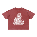 Mineral Wash Boxy Cotton T-Shirt
