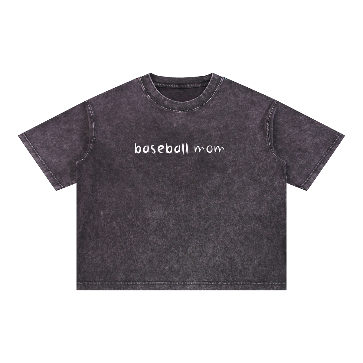 Mineral Wash Boxy Cotton T-Shirt